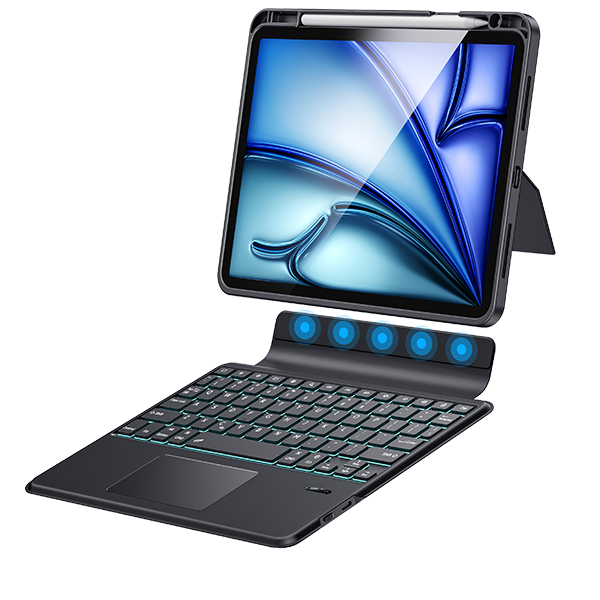 מקלדת בלוטות לטאבלט עם כיסוי מתקפל 10.9-11 אינץ' | Yesido KB34C