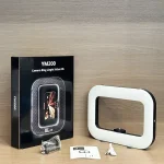 רינג לייט נייד 20W עם 3 מצבי תאורה והברגה 1/4 אינץ׳ לסמארטפון, מצלמות ועוד | YM200