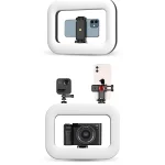 רינג לייט נייד 20W עם 3 מצבי תאורה והברגה 1/4 אינץ׳ לסמארטפון, מצלמות ועוד | YM200