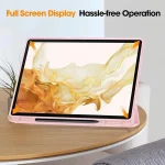 כיסוי פוליו לגלקסי טאב +s9 Fe ורוד 3