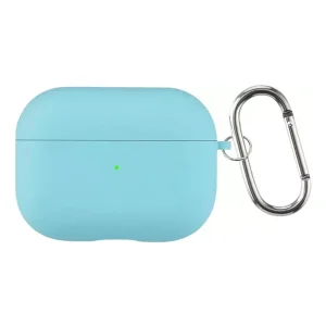כיסוי קטיפה לאיירפודס פרו 3 טורקיז | רך ונעים למגע עם קליפס נשיאה