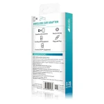 מתאם אלחוטי לרכב ל-CarPlay ו-Android Auto עם חיבור USB ומתאם USB-C כלול | Nordic C-20