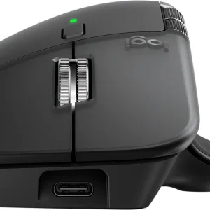 עכבר Logitech Mx Master 4 שחור אלחוטי מקצועי למחשב | עם גלגלת מגנטית מהירה ושליטה חכמה ומדויקת 1