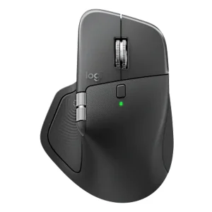 עכבר Logitech Mx Master 4 שחור אלחוטי מקצועי למחשב | עם גלגלת מגנטית מהירה ושליטה חכמה ומדויקת