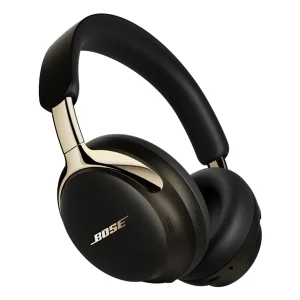 אוזניות קשת Bose Quietcomfort Ultra 2nd Gen שחור מוזהב | סאונד איכותי עם ביטול רעשים, סוללה עוצמתית בעיצוב מרהיב