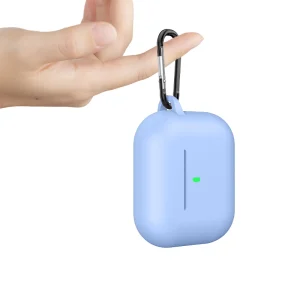 כיסוי סיליקון לאיירפודס פרו 3 כחול איכותי, נעים למגע ושומר על האוזניות שלך | Qe 2