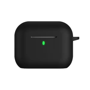 כיסוי סיליקון לאיירפודס פרו 3 שחור איכותי, נעים למגע ושומר על האוזניות שלך | Qe 1