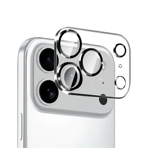 מגן מצלמה מלא לאייפון 17 פרו מקס להגנה מקסימלית על עדשות המצלמה | Essentials Safesnap