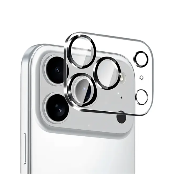 מגן מצלמה מלא לאייפון 17 פרו מקס להגנה מקסימלית על עדשות המצלמה | Essentials Safesnap