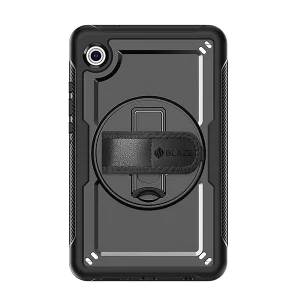 מגן קשיח לגלקסי טאב S9 FE/S10 FE 10.9" שחור עם רצועת נשיאה וסטנד מובנה להגנה אולטימטיבית ונוחות | Blaze ShockProof