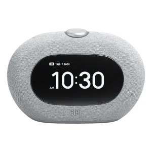 רמקול אלחוטי JBL Horizon 3 אפור | שעון מעורר, תאורת זריחה וסאונד עוצמתי