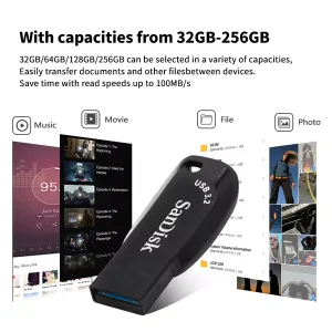 דיסק און קי 256 ג׳יגה | Sandisk Ultra Shift™ Sdcz410 256gb 2