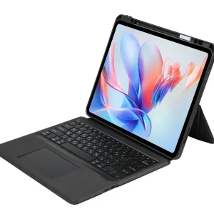 כיסוי ל +samsung Tab S7+:s8+:s9+:s10+:s9fe איכותי עם מקלדת מוארת נוחה | Blaze Magic Touch 1