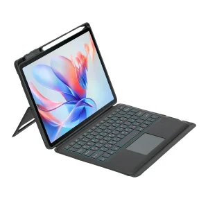 כיסוי ל +samsung Tab S9 איכותי עם מקלדת מוארת נוחה | Blaze Magic Touch 1