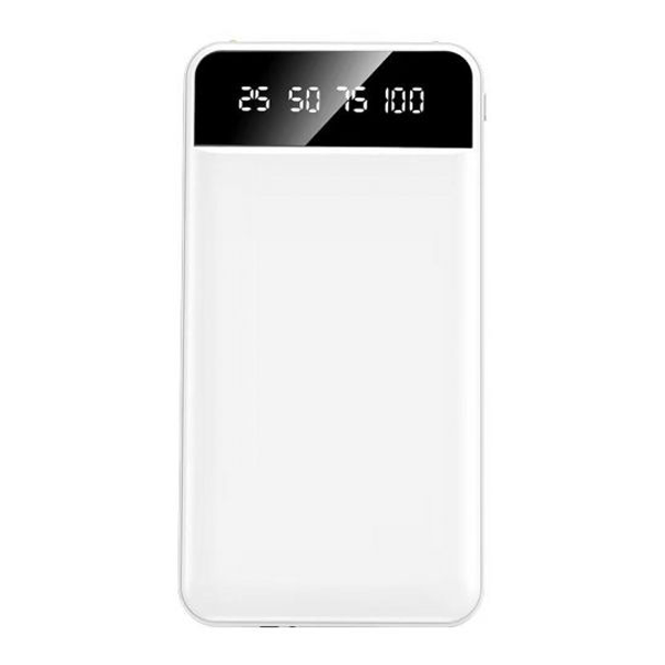 סוללת גיבוי ניידת 10000mah עם טעינה מהירה בהספק 20w צבע לבן | Xo Pr191