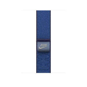 רצועת אפל ספורט מקורית לשעון 46 מ״מ בגודל צבע Blue Ribbon בעיצוב ספורטיבי | Nike Sport Loop