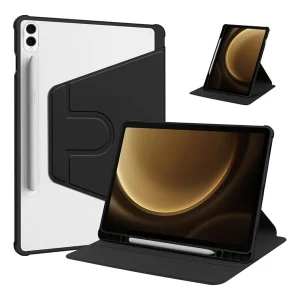 כיסוי לטאבלט Tab S11 Tab S11 שחור מגן מוקשח עם סטנד מובנה ואחסון לעט