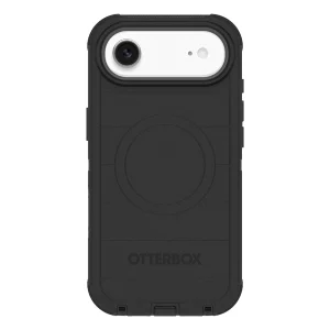 כיסוי קשיח לאייפון אייר Otterbox Defender Pro שחור תומך Magsafe עם הגנה מקיפה כולל לשקע טעינה ולכפתורים א
