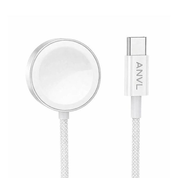 מטען אלחוטי מגנטי לשעוני Apple Watch ו Samsung Watch באורך 1.2 מטר | Anvil Aw12