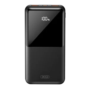 מטען נייד 10000mah עם טעינה מהירה בהספק 20w צבע שחור | Xo Pr205