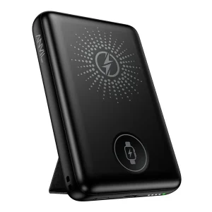 מטען נייד אלחוטי 3 ב 1 בהספק 15w עם מעמד לסמארטפון | Anvil Ap5 1