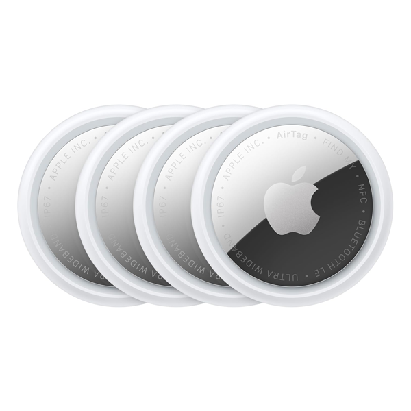 איירטאג Airtag 2 למציאת חפצים בקלות 4 יחידות | Apple Airtag (2nd Generation)