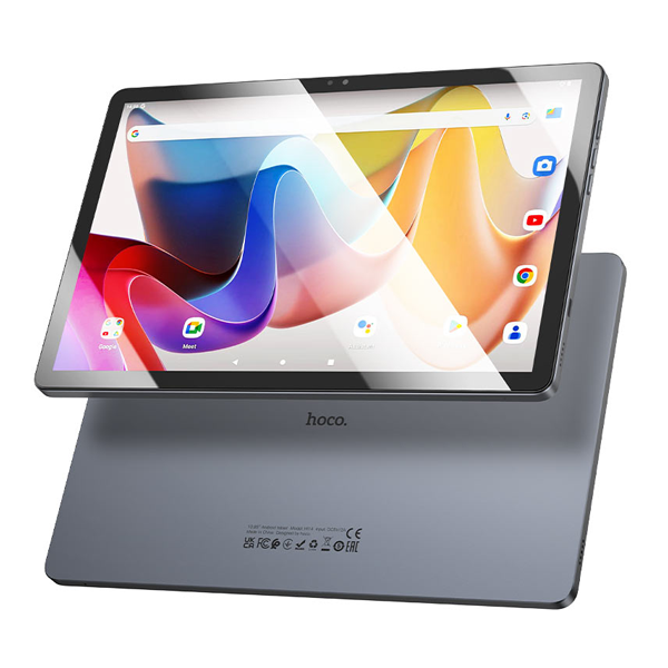 טאבלט Pc אפור בגודל 10.95 תומך סים עם Android 14 וסוללה 8000mah עוצמתית | Hoco Hi14