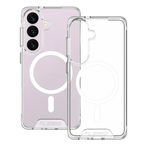 כיסוי מגן שקוף לגלקסי S26 תומך Magsafe וקשיח במיוחד | Toiko Chiron 1