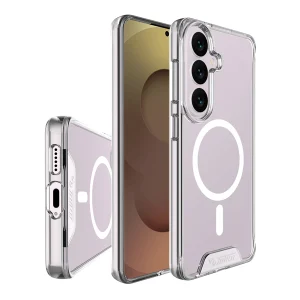 כיסוי מגן שקוף לגלקסי S26 פלוס תומך Magsafe וקשיח במיוחד | Toiko Chiron א