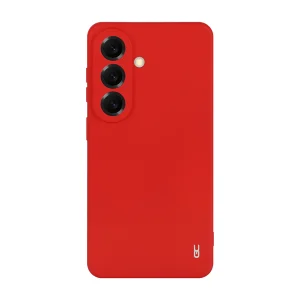 כיסוי סיליקון לגלקסי S26 אדום נעים ורך למגע | Grip Case Soft