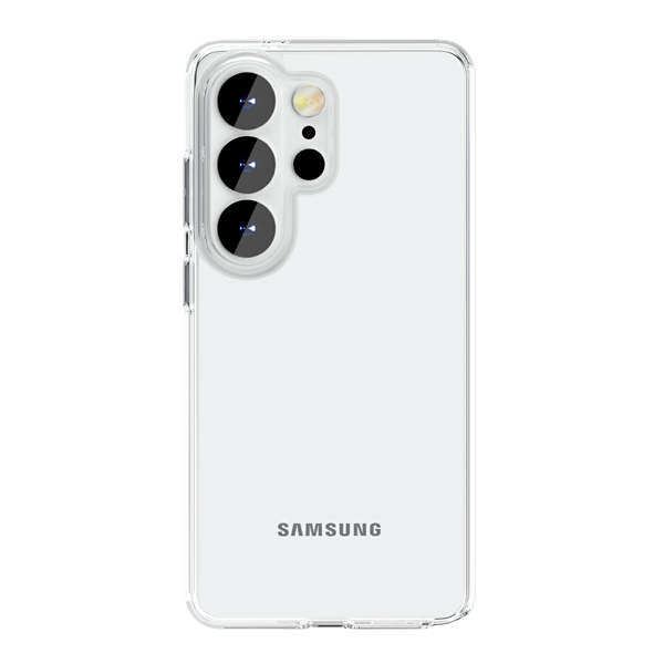 מגן כיסוי שקוף קשיח לסמסונג Galaxy S26 אולטרה עם בולם זעזועים כפול להגנה מיטבית | Grip Case Crystal
