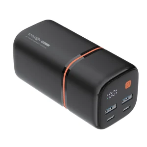 סוללת גיבוי אלחוטית שחורה תומכת Magsafe בעוצמת 20000mah עם טעינה מהירה עד 70 וואט | Energy E20kpd70
