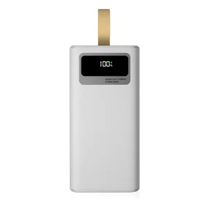 סוללת גיבוי ניידת 50000mah עם טעינה מהיר צבע לבן | P123