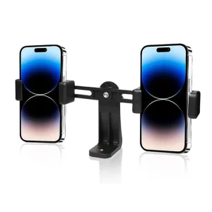 תופסן אוניברסלי לחצובה לשני טלפונים | Yt 13 Multi Camera Clip 2