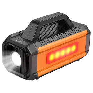 בוסטר התנעה לרכב עם קומפרסור נייד, תצוגת Led ופנס מובנה | Hoco Qs4 10000mah 1