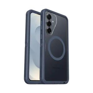 מגן קשיח לגלקסי S26 פלוס שקוף:כחול Otterbox Defender Pro Xt | תומך טעינה מגנטית עם עמידות צבאית