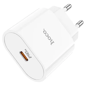 מטען קיר 30w לחיבור Usb C ו Usb A לטעינה מהירה | Hoco Cs94a