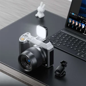 מיני מנורת קליפס לצילום סלפי, קריאה ותאורת לד עם 9 רמות אור | Hoco K28 Mini Lamp 3