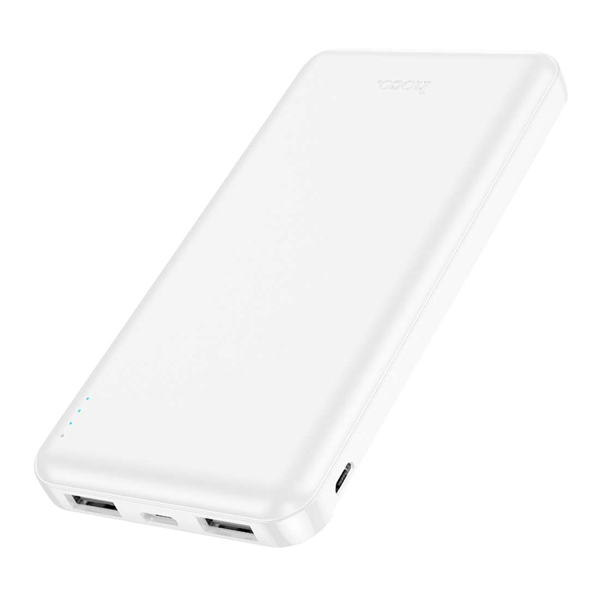 סוללת גיבוי לבנה ניידת בעוצמת 10,000mah לטעינה מהירה | Hoco J100 4