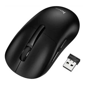 עכבר אלחוטי שחור עם חיבור כפול Bluetooth + Usb, קל משקל ושקט במיוחד | Hoco Di88