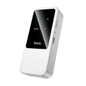 ראוטר סלולרי נייד Wi Fi 6 עם חיבור 4g מהיר, סוללה ל 8 שעות ושיתוף למספר מכשירים | Hoco. Hi42