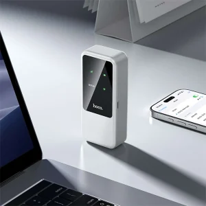 ראוטר סלולרי נייד Wi Fi 6 עם חיבור 4g מהיר, סוללה ל 8 שעות ושיתוף למספר מכשירים | Hoco. Hi42 4