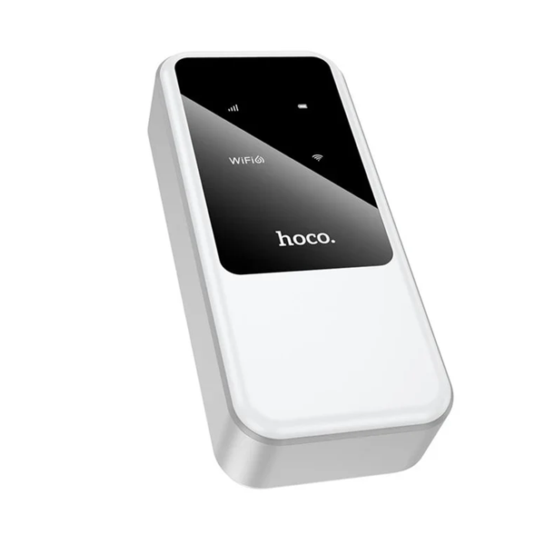 ראוטר סלולרי נייד Wi Fi 6 עם חיבור 4g מהיר, סוללה ל 8 שעות ושיתוף למספר מכשירים | Hoco. Hi42 6