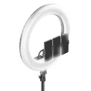רינג לייט מקצועי 54 ס״מ, תאורת Led עוצמתית עם שליטה מלאה בבהירות ובצבע | Miracase Mssl21 1
