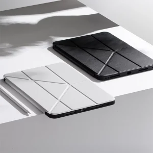 כיסוי מגן שחור לאייפד Ipad 10th 10.9 : A16 11 | עיצוב אוריגמי עם סטנד, הגנת 360° ואחסון ל Apple Pencil 3