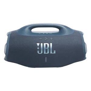 רמקול נייד עוצמתי כחול עם Ai Sound Boost, עמידות Ip68 וזמן נגינה עד 34 שעות | Jbl Boombox 4