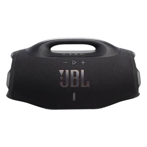 רמקול נייד עוצמתי שחור עם Ai Sound Boost, עמידות Ip68 וזמן נגינה עד 34 שעות | Jbl Boombox 4
