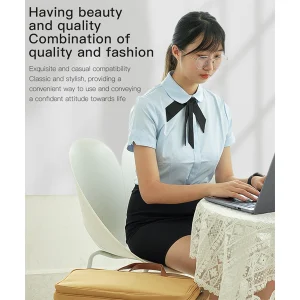 תיק למחשב נייד 14 אינץ' צהוב חרדל עמיד למים עם אחסון רב שכבתי ונוחות מקסימלית | Yesido Wb36 1