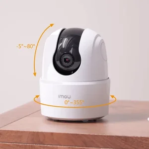 מצלמת אבטחה חכמה ממונעת עם כיסוי 360°, זיהוי אנשים וראיית לילה | Imou Ranger 2c 3