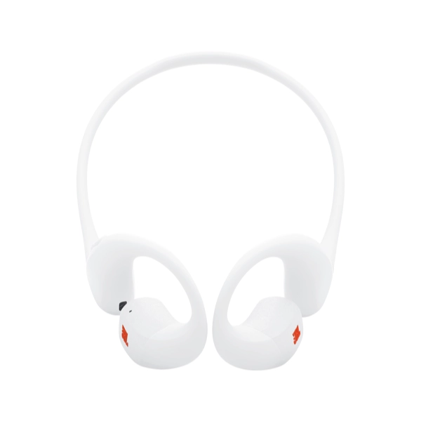 אוזניות Open Ear ספורט אלחוטיות לבנות עם תקן עמידות Ip68 וצליל עוצמתי | Jbl Endurance Pace